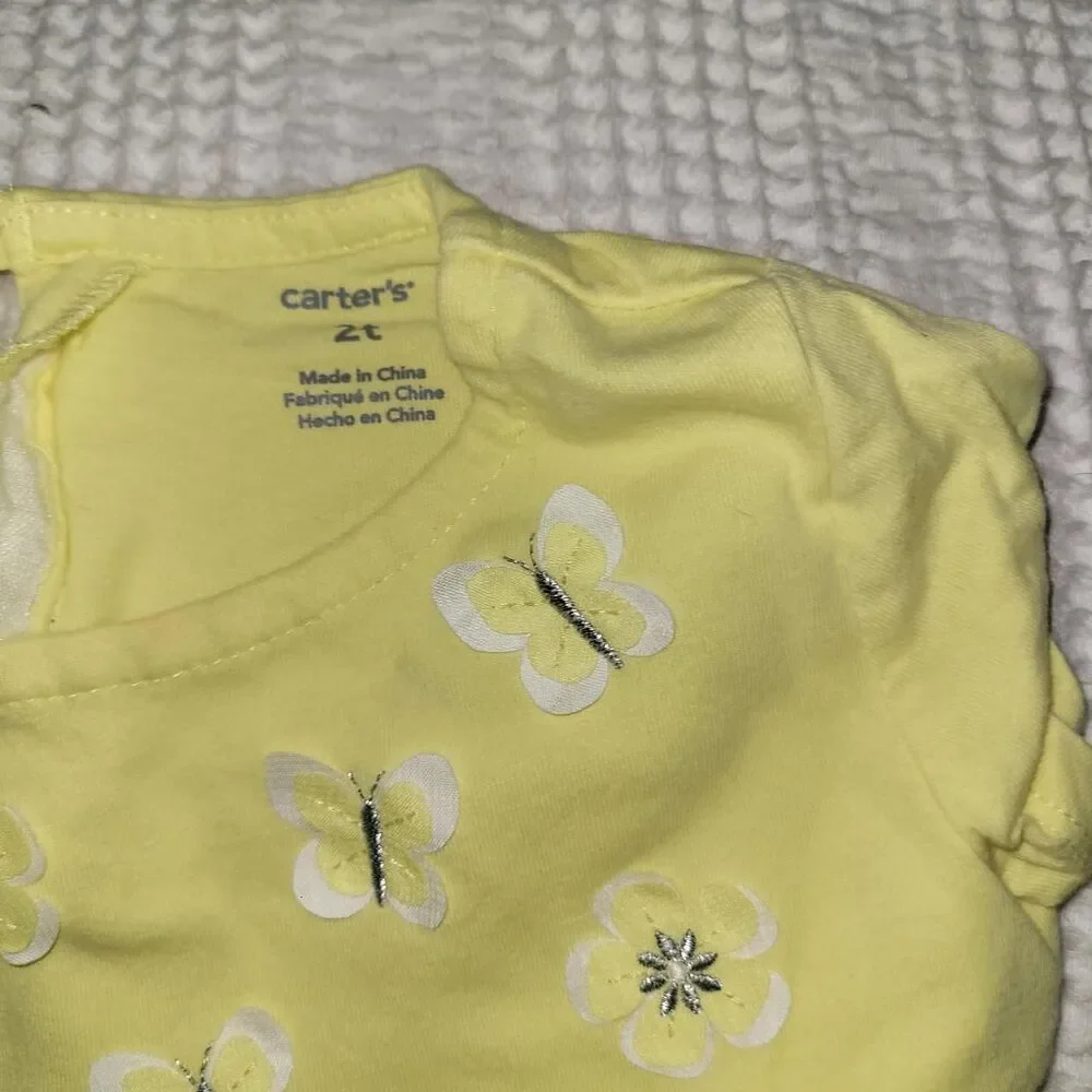 Carter-s Yellow Playsuit-romper